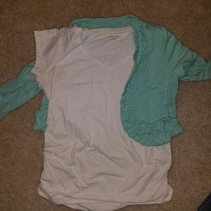 SOLD Mint green shell